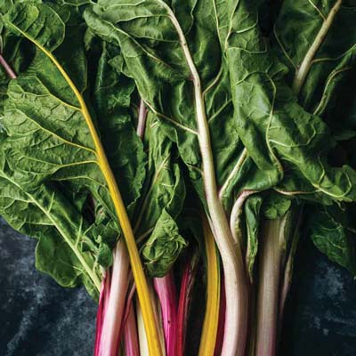 Sautéed Rainbow Swiss Chard