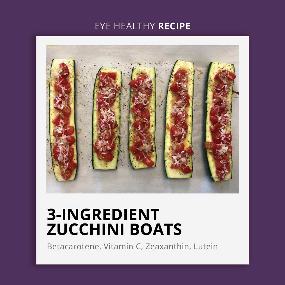Eye-Healthy Zucchini Boats