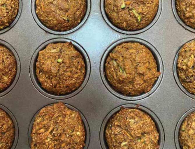 Zucchini and Carrot Muffins