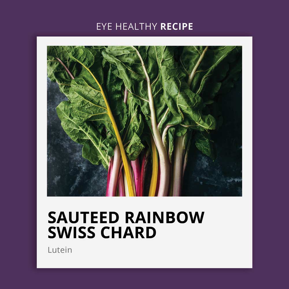 Sautéed Rainbow Swiss Chard