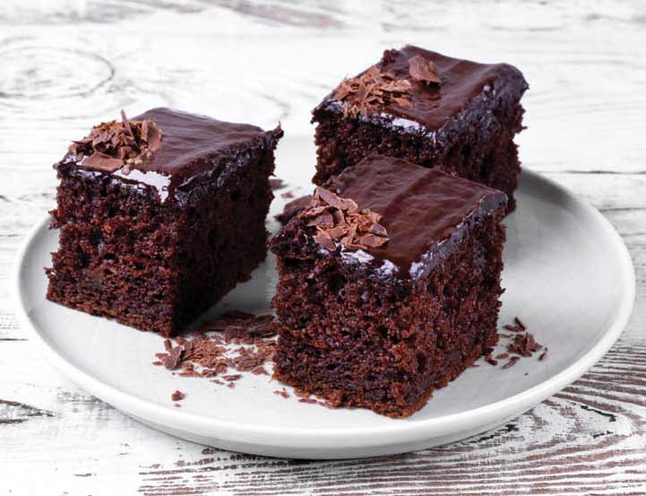 Eye Healthy Zucchini Chocolate Cake