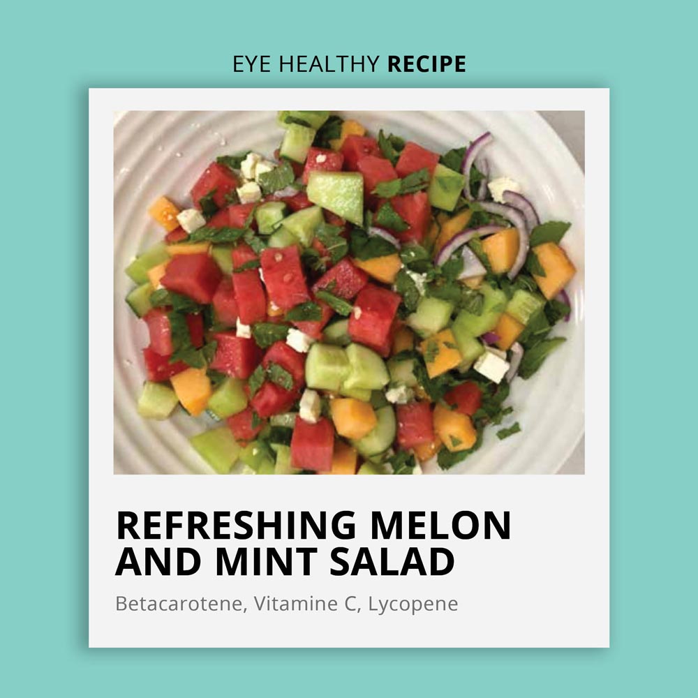 Refreshing Melon & Mint Salad