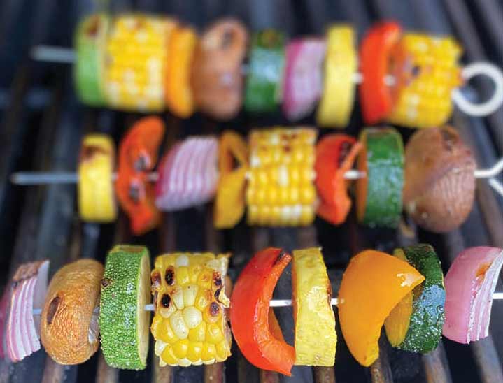 Grilled Vegetable Skewers
