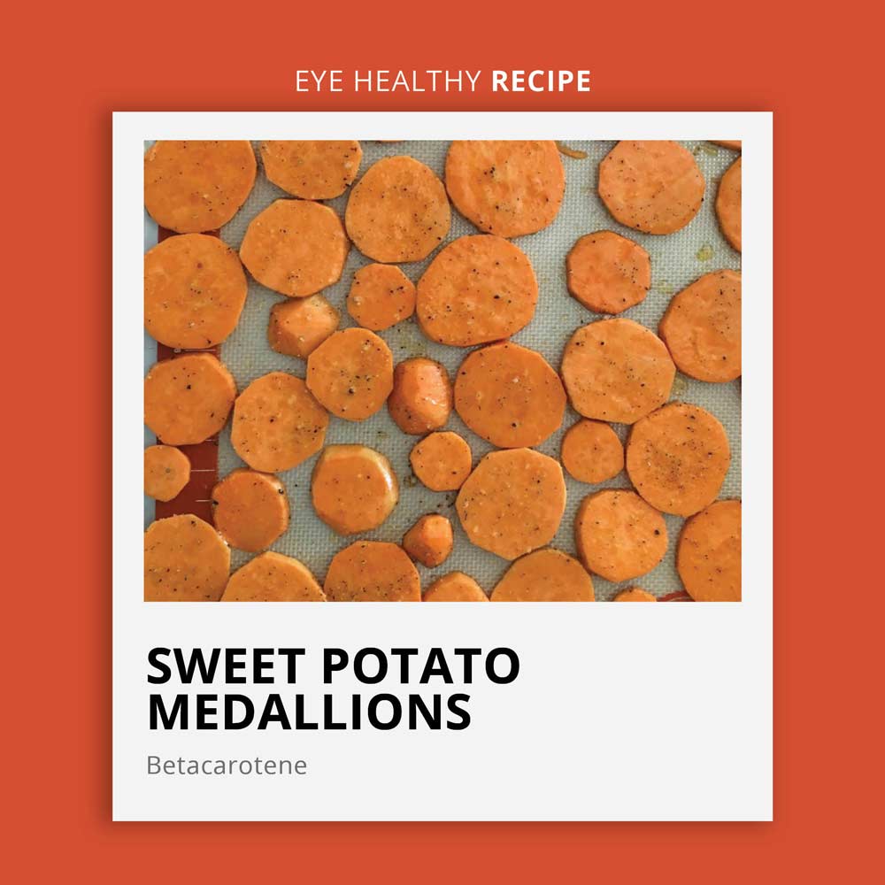 Oven Baked Sweet Potato Medallions