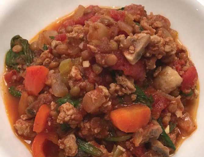 Eye Healthy Turkey Chili