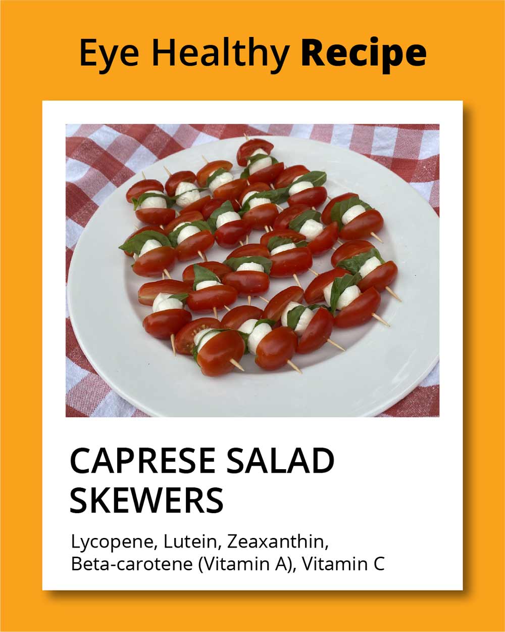 Caprese Salad Skewers