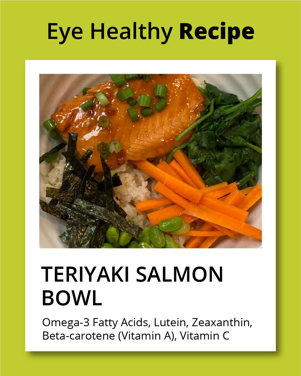 Teriyaki Salmon Bowl